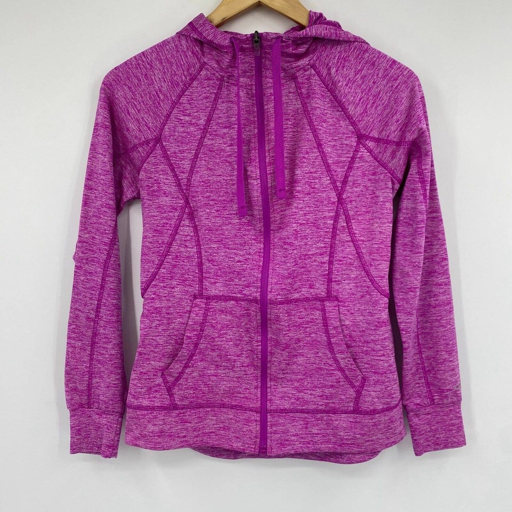 C9 Champion Long Sleeve Full Zip Hoodie Jacket Pink Sz XS